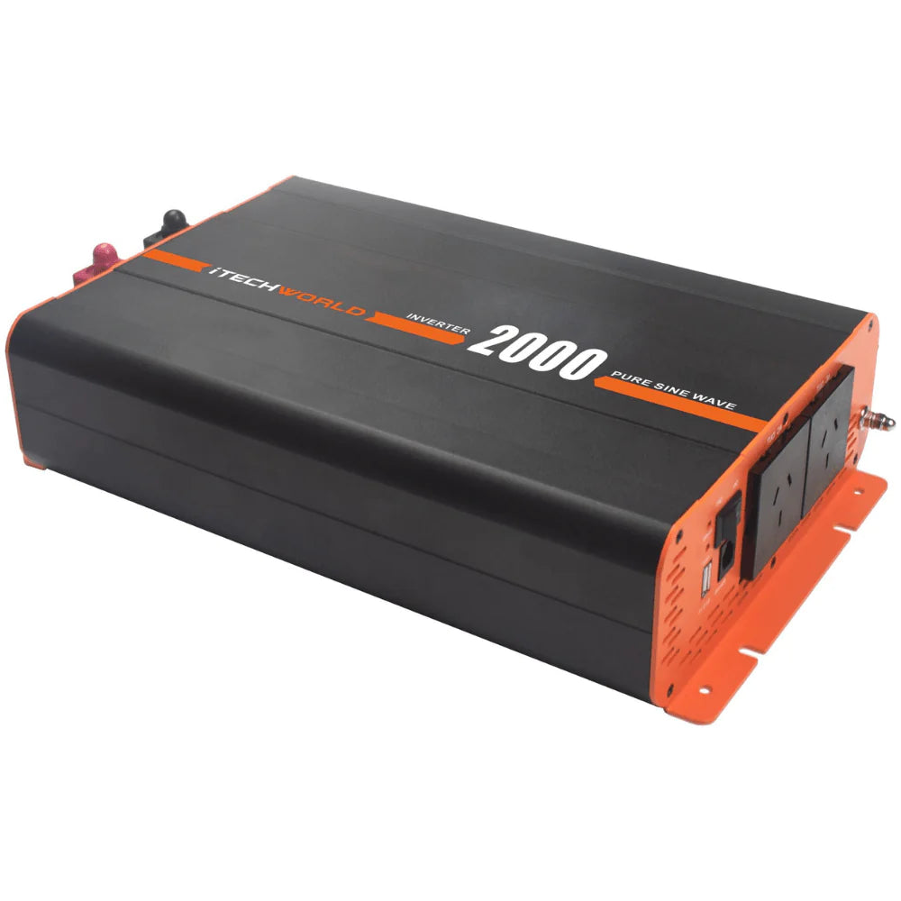 2000W 12V PURE SINE WAVE POWER INVERTER 12V TO 240V AC