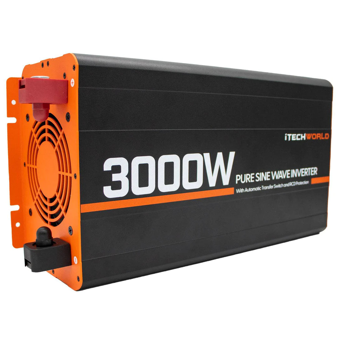 3000 WATT PURE SINE WAVE INVERTER WITH ATS AND RCD