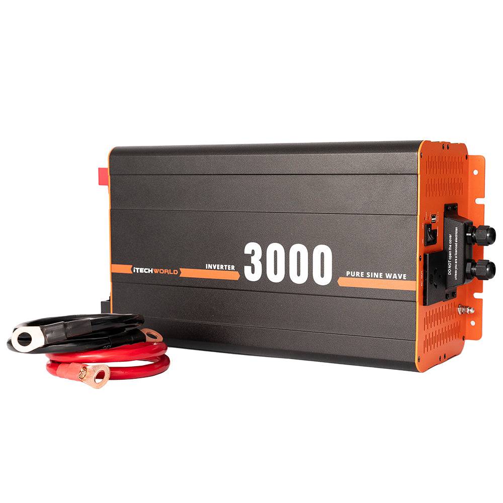 3000W 12V PURE SINE WAVE POWER INVERTER 12V TO 240V AC