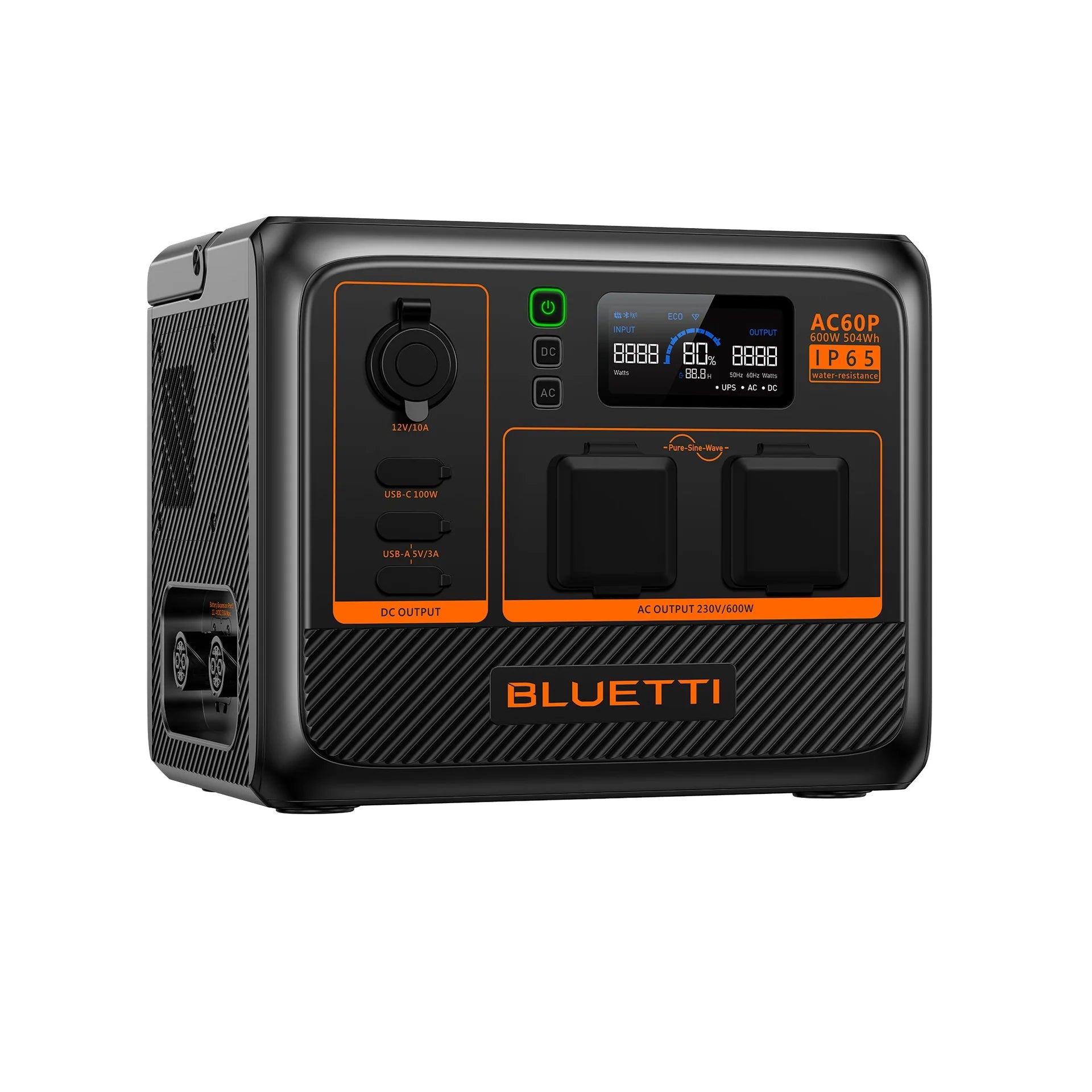 BLUETTI AC60P Portable Power Station | 600W 504Wh